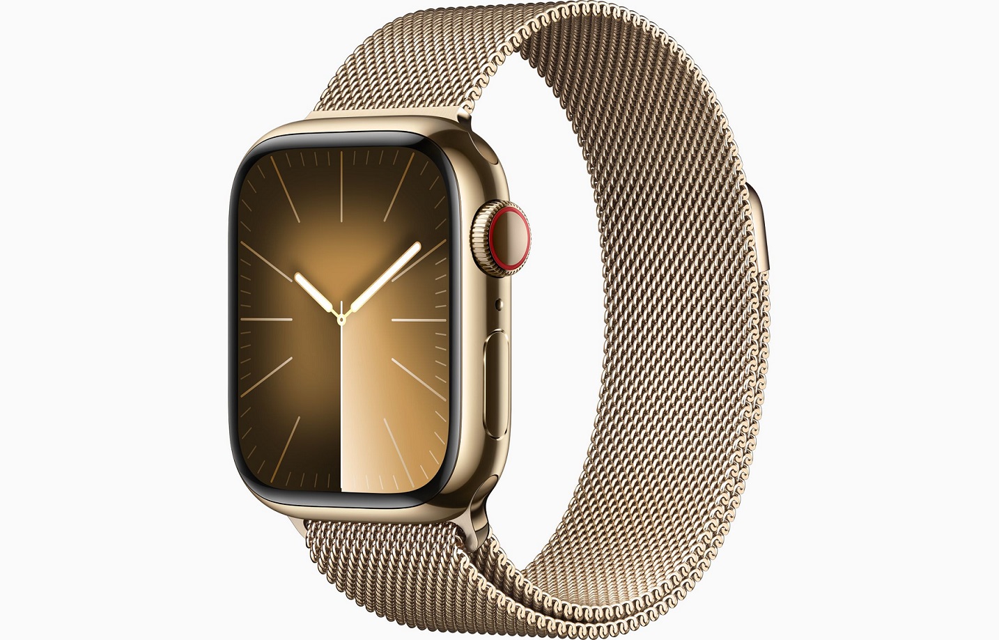 Apple Watch S9 Cell/41mm/Gold/Elegant Band/Gold