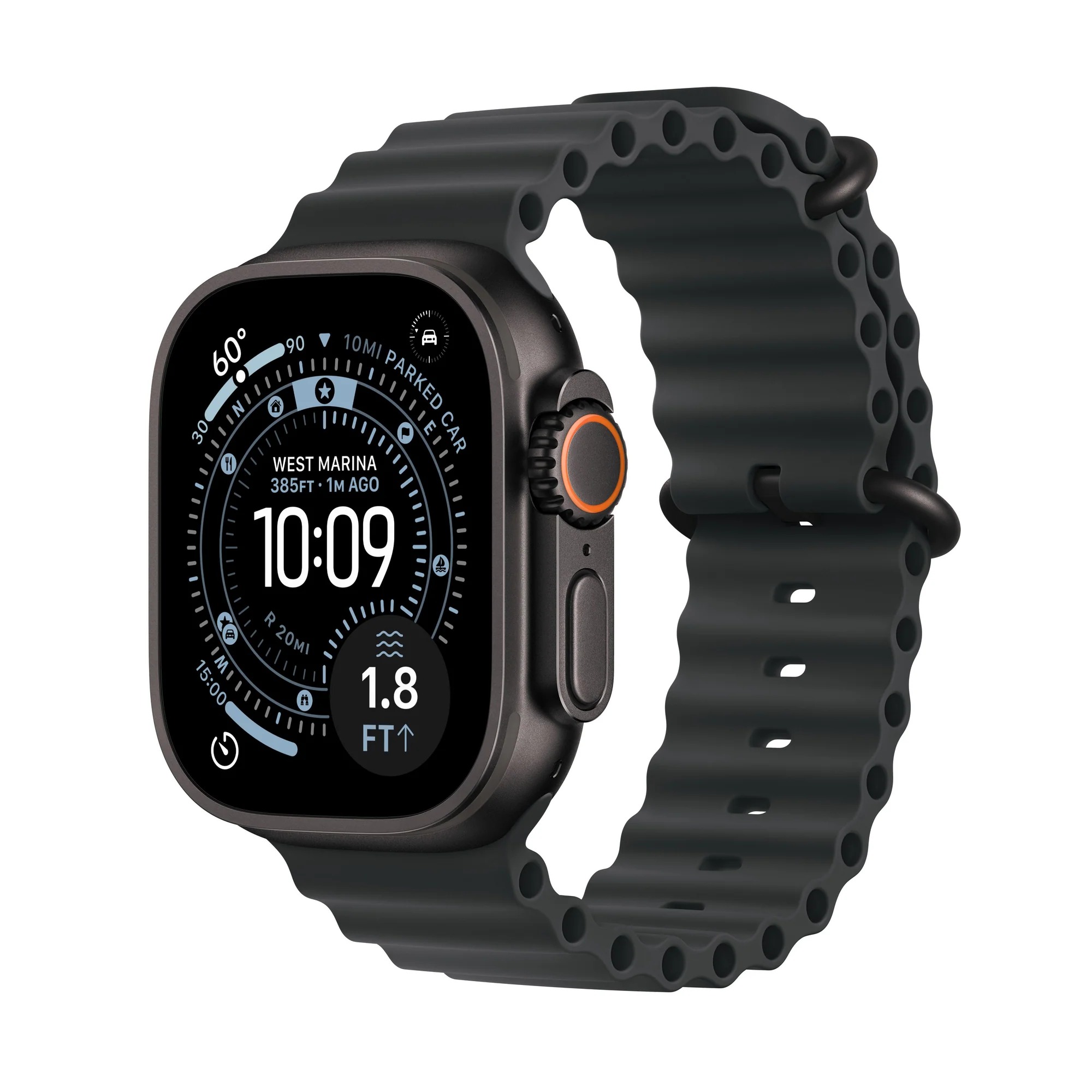Apple Watch Ultra 3/49/Sport Band/Black
