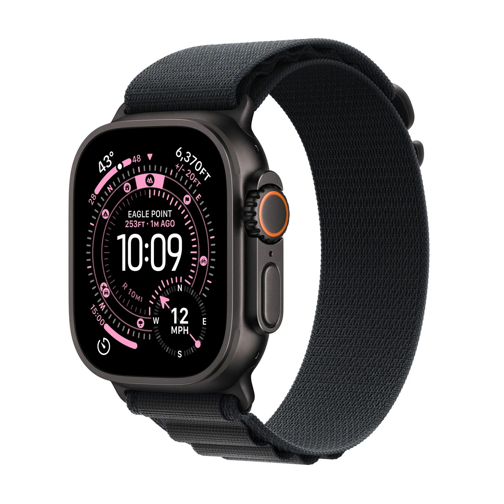 Apple Watch Ultra 3/49/Elegant Band/Black