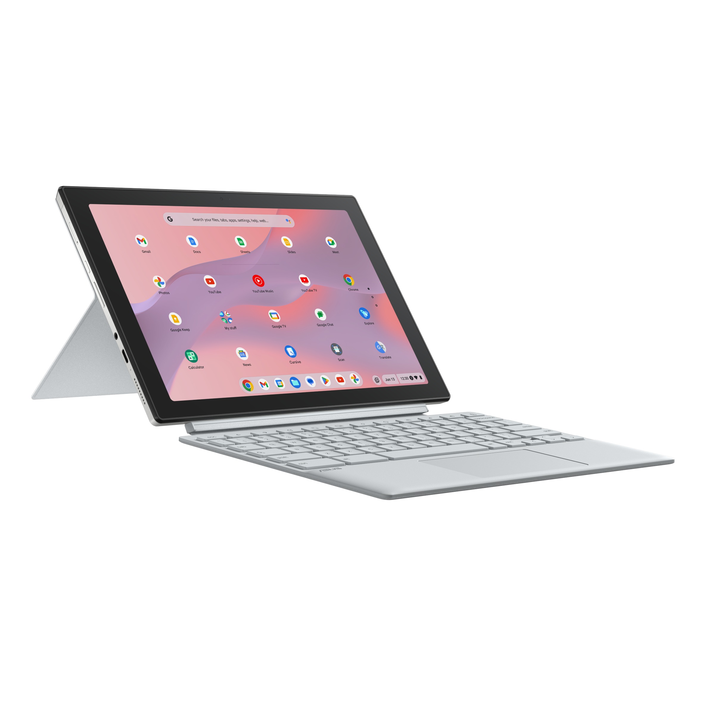 ASUS Chromebook CL3/CL3001DM2A-MTK8128/MTK-520/10,5''/WUXGA/T/8GB/128GB/Mali G52/Chrome/Silver/2R