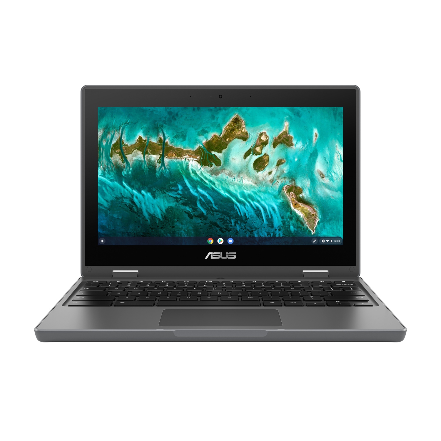ASUS Chromebook Flip CR1/CR1100/N5100/11,6''/1366x768/T/4GB/64GB eMMC/UHD/Chrome EDU/Gray/2R