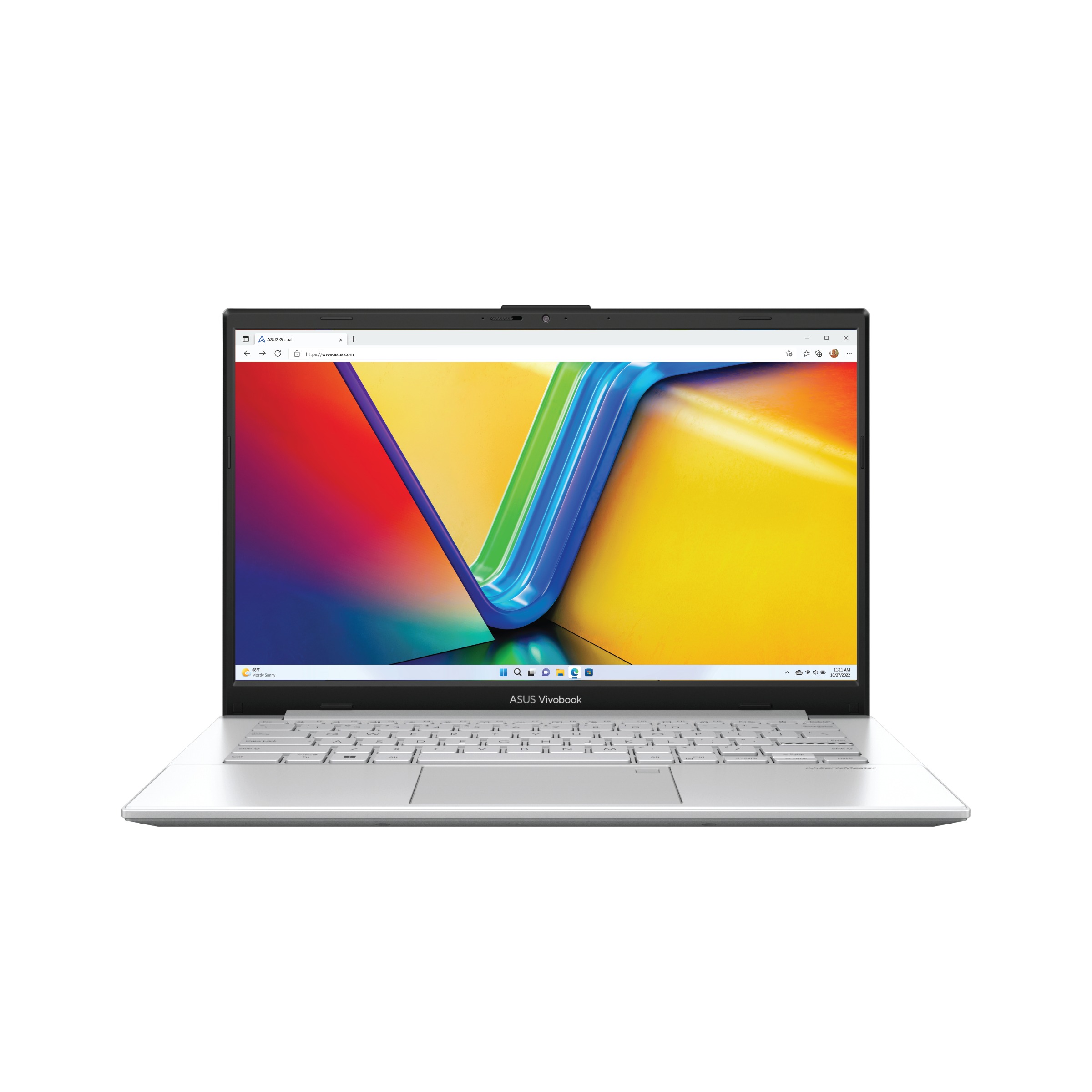 ASUS Vivobook Go 14/E1404FA-EB1808W/R3-30/14''/FHD/8GB/256GB/AMD int/W11H/Silver/2R