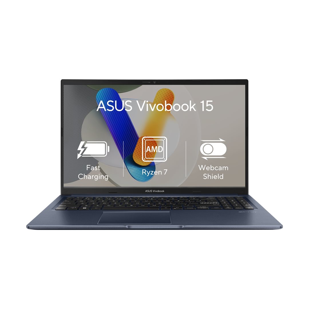 ASUS Vivobook 15/M1502YA-NJ699W/R7-5825U/15,6''/FHD/16GB/512GB SSD/AMD int/W11H/Blue/2R