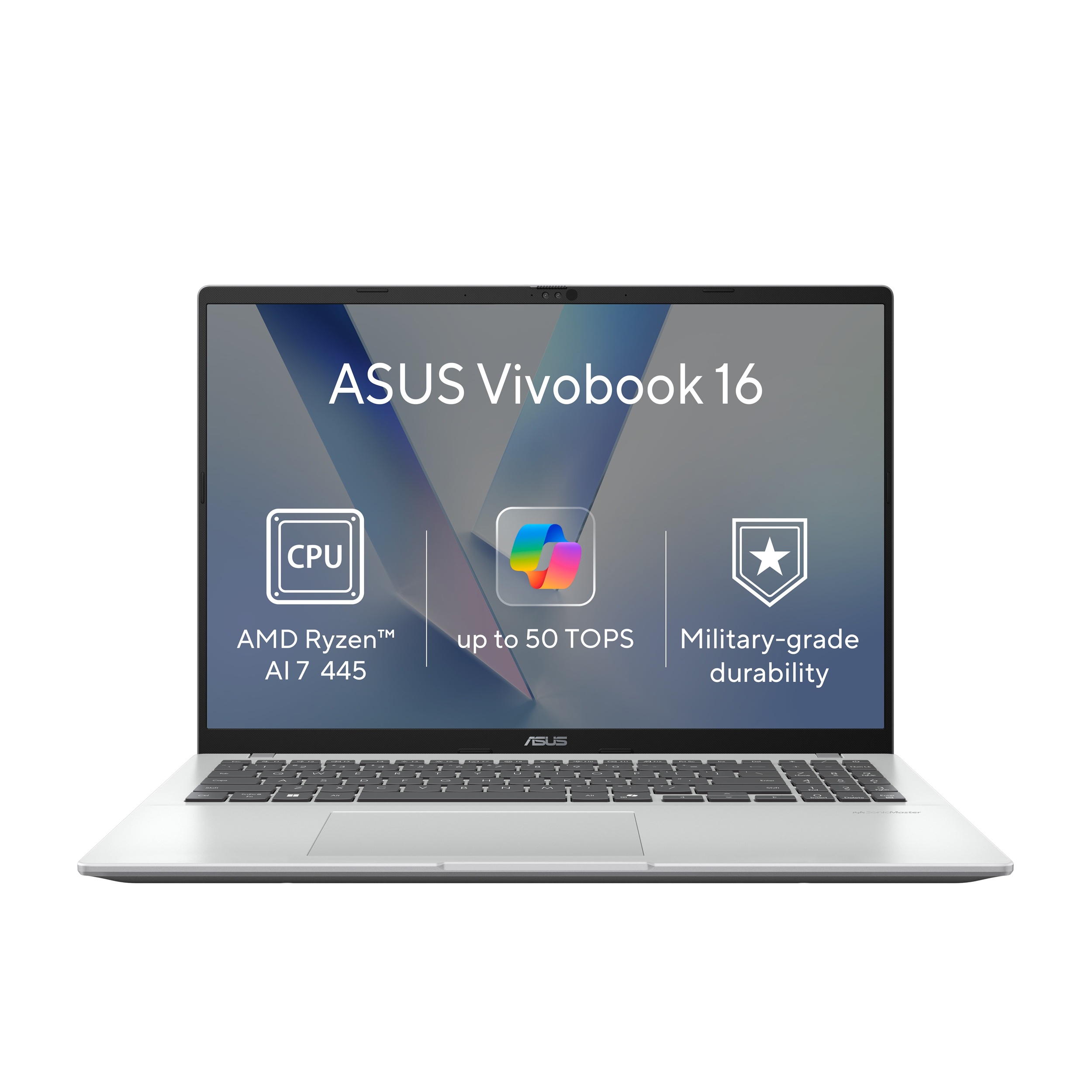 ASUS Vivobook 16/M1607GA-MB036WZ/AI7-445/16''/WUXGA/32GB/512GB/AMD int/W11H/Silver/2R