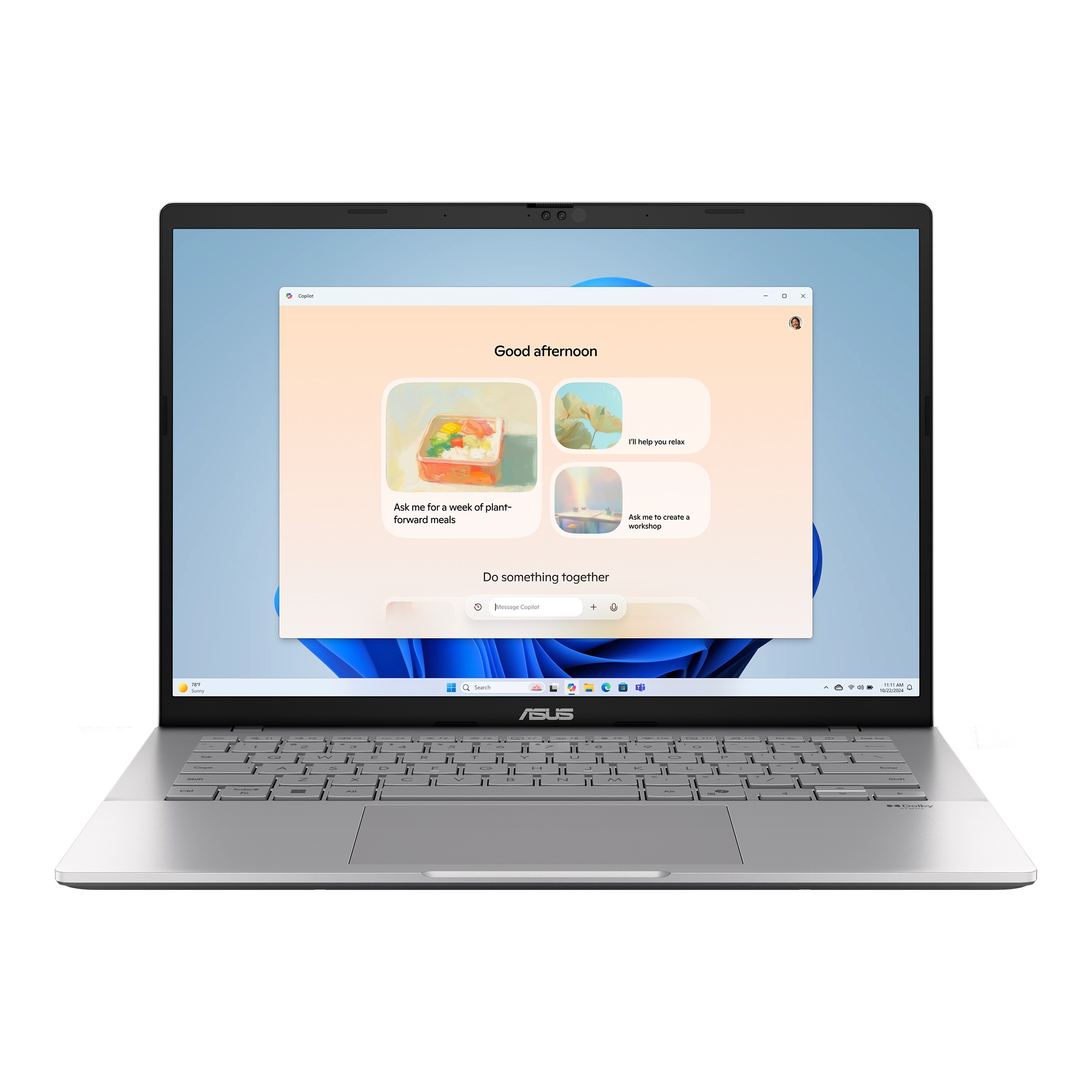 ASUS Vivobook S14/M3407KA-OLED012W/AI5-330/14''/WUXGA/16GB/512GB/AMD int/W11H/Silver/2R