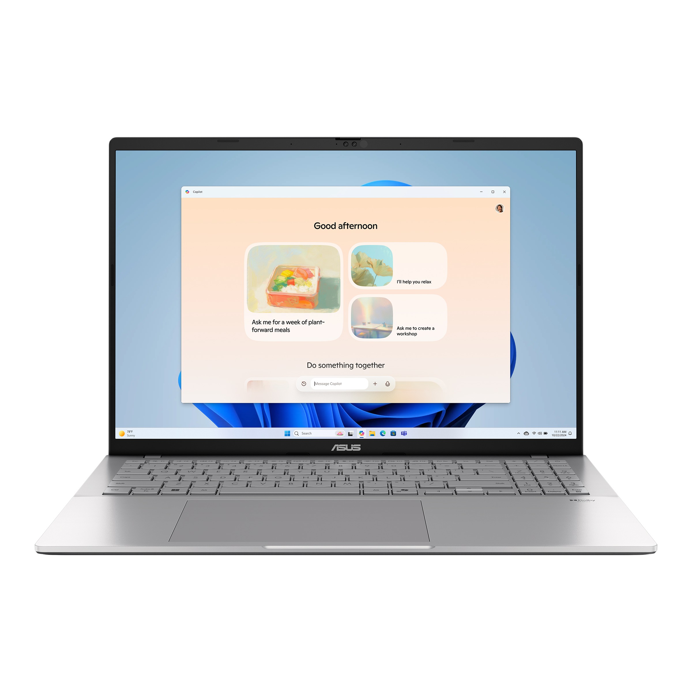 ASUS M3607GA 16/AI 7 445/32GB/512GB/SLV/NoOS