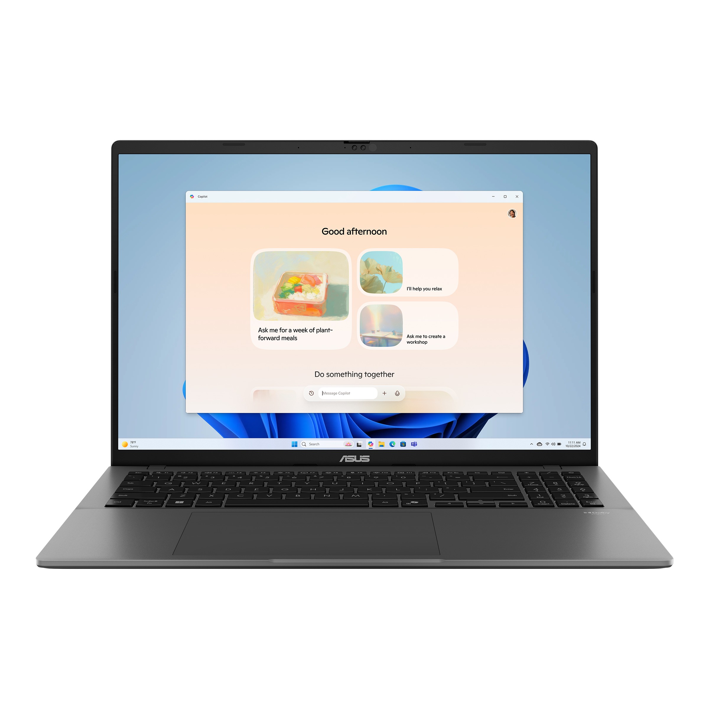 ASUS Vivobook S 16/M3607KA-OLED008W/AI7-350/16''/WUXGA/32GB/1TB/AMD int/W11H/Gray/2R