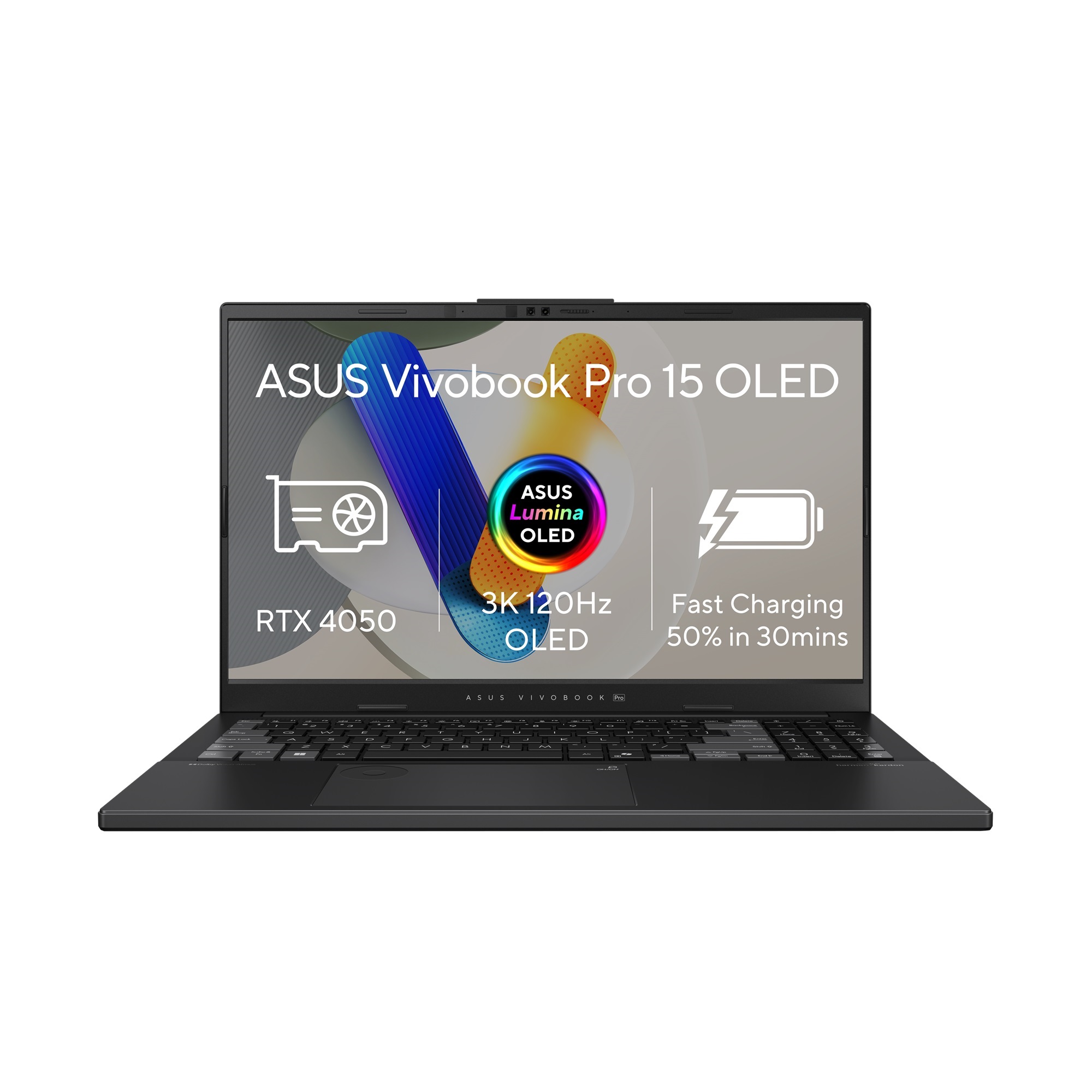 ASUS Vivobook Pro 15 OLED/N6506CU-OLED012X/U9-285H/15,6''/2880x1620/24GB/2TB SSD/RTX 4050/W11P/Gray/2