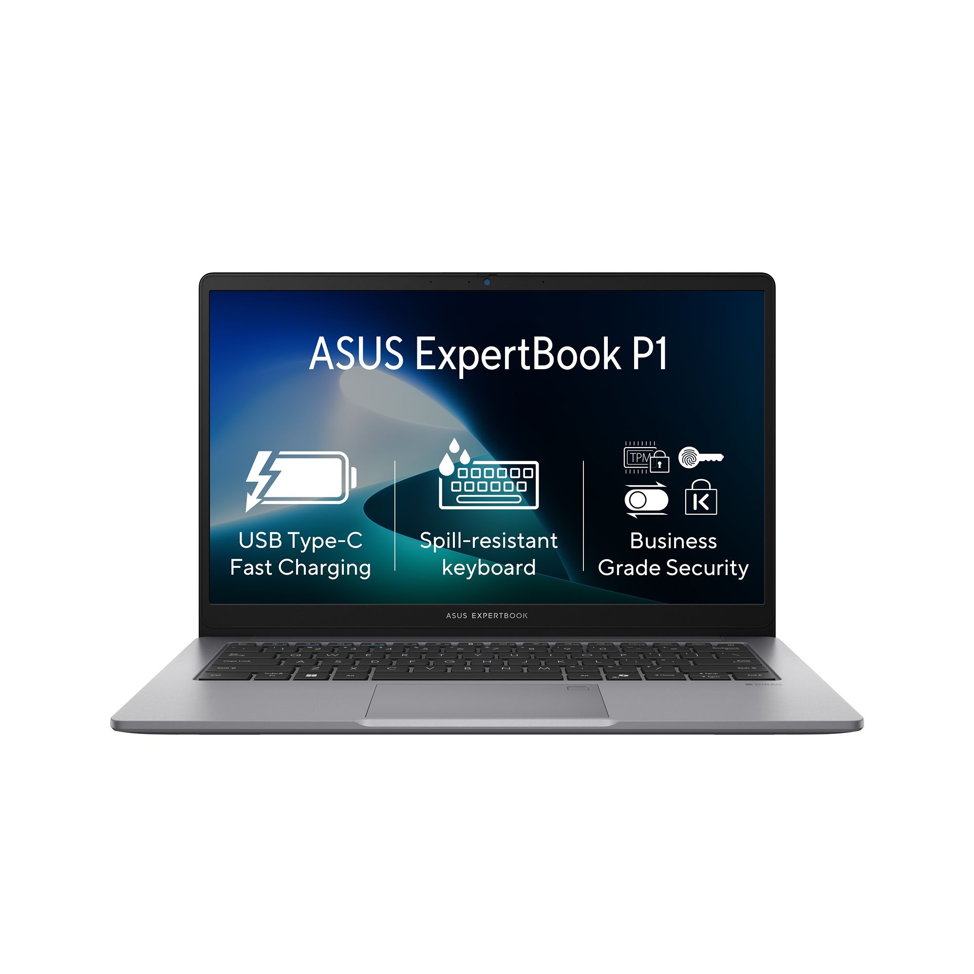 ASUS ExpertBook P1/P1403CVA/i3-1315U/14,0''/FHD/8GB/512GB SSD/UHD/W11P/Gray/2R