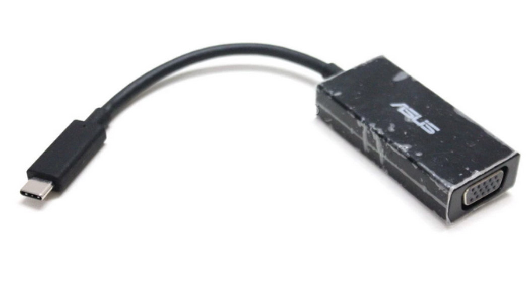 ASUS redukce na VGA (připojitelná přes USB-C)