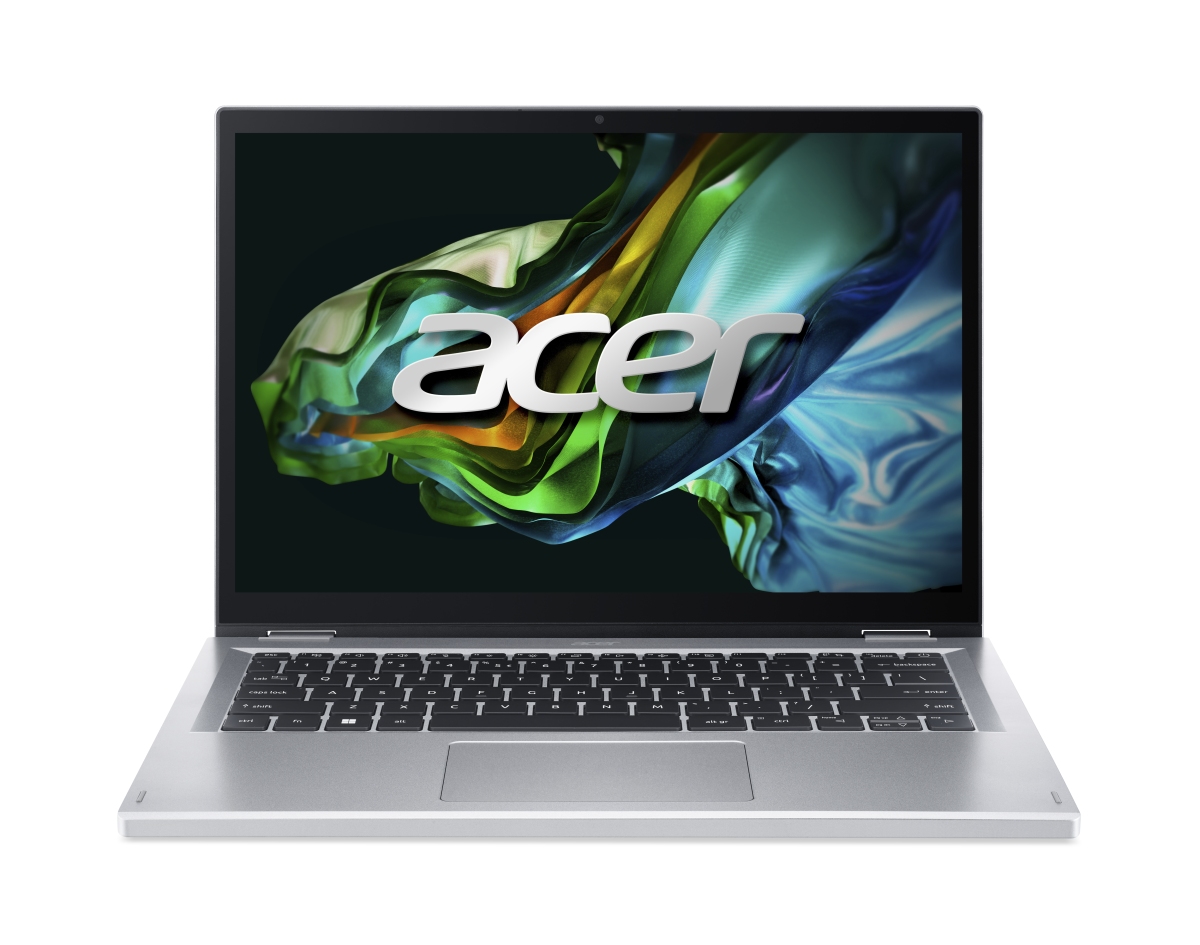 Acer Aspire 3/Spin 14/i3-N305/14''/WUXGA/T/8GB/512GB SSD/UHD Xe/W11H/Silver/2R