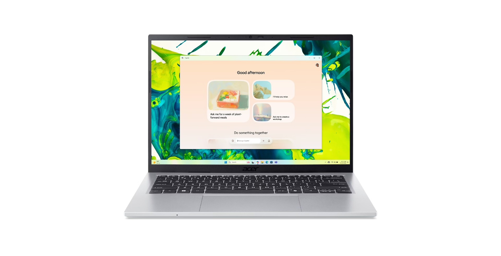 Acer Aspire Go 14/AG14-72P-570S/5-120U/14''/WUXGA/16GB/512GB/Intel int/W11H/Silver/2R