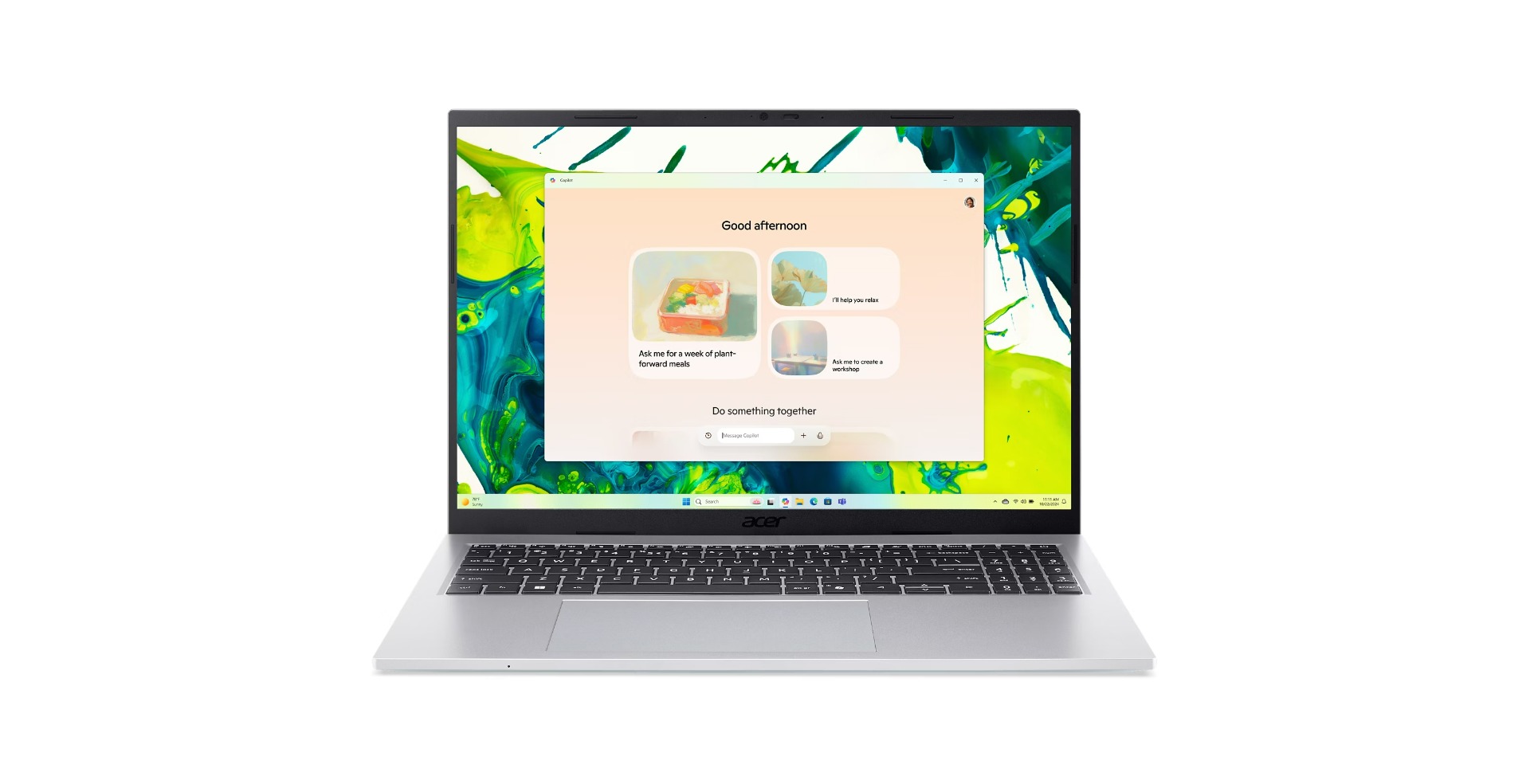 Acer Aspire Go 16/AG16-71P-719Y/7-150U/16''/WUXGA/32GB/1TB/Intel int/W11H/Silver/2R