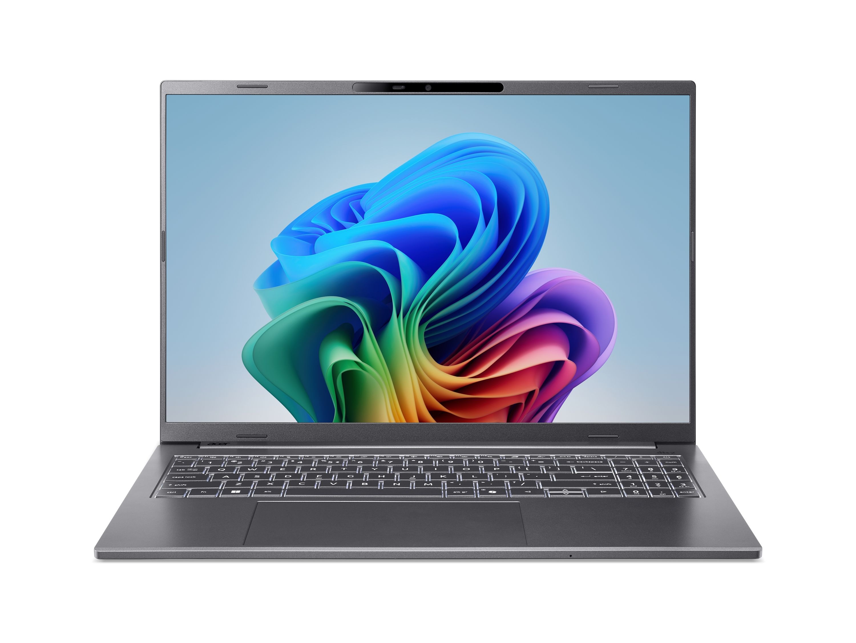 Acer Aspire 16/A16-11M-X18U/SD-X1-26-100/16''/WUXGA/16GB/512GB/Adreno/W11H/Gray/2R