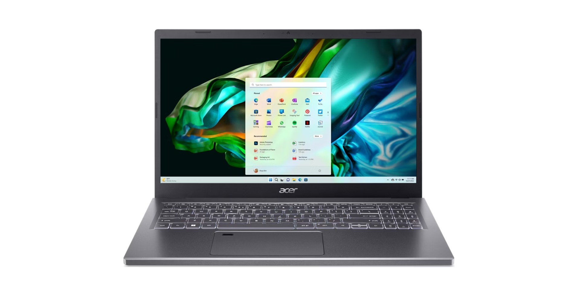 Acer Aspire 5 15/A515-58M-57J7/i5-13420H/15,6''/FHD/16GB/1TB SSD/UHD Xe/W11H/Gray/2R