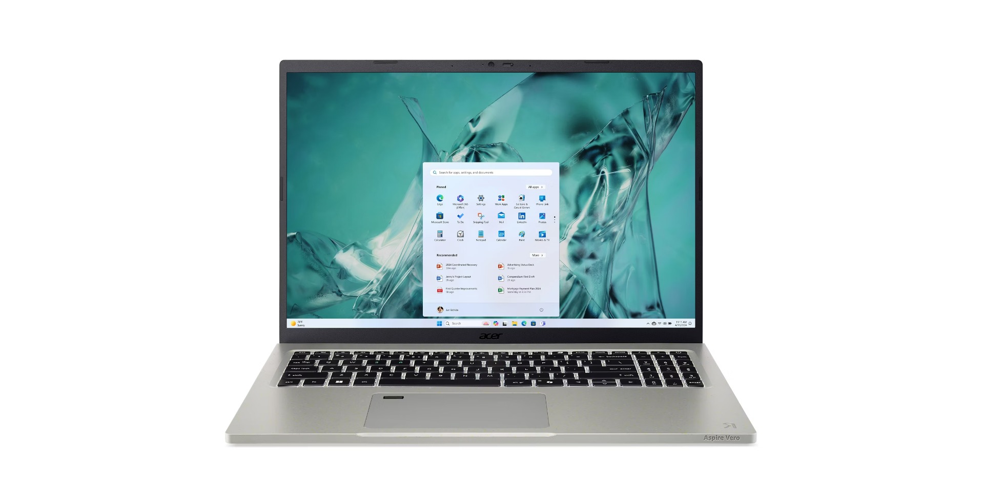 Acer Aspire Vero 16/AV16-71P-59L4/U5-225H/16''/WUXGA/16GB/1TB/Arc 130T/W11H/Gray/2R