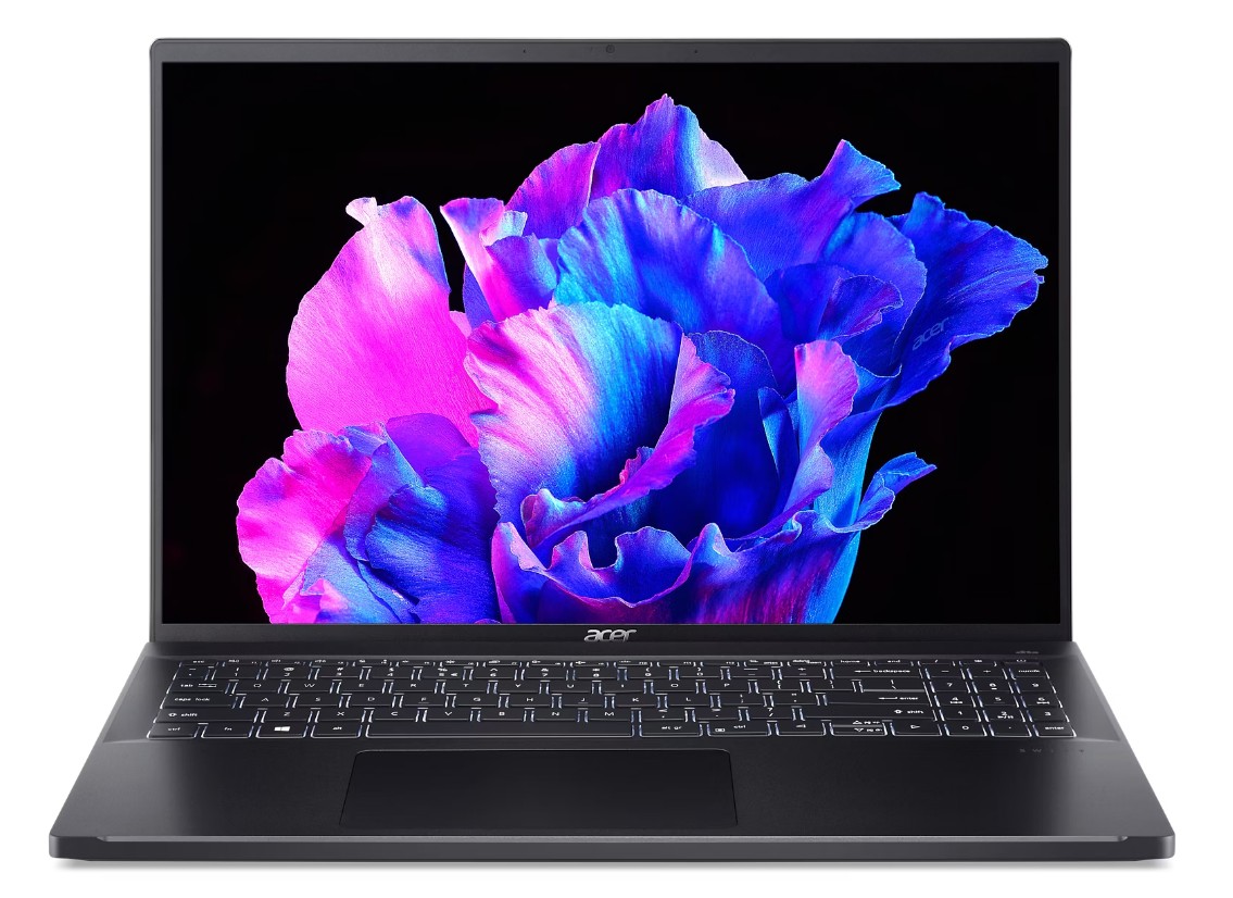 Acer Swift Go 16/SFG16-71-5543/i5-13420H/16''/3200x2000/16GB/512GB/Intel int/W11H/Black/2R