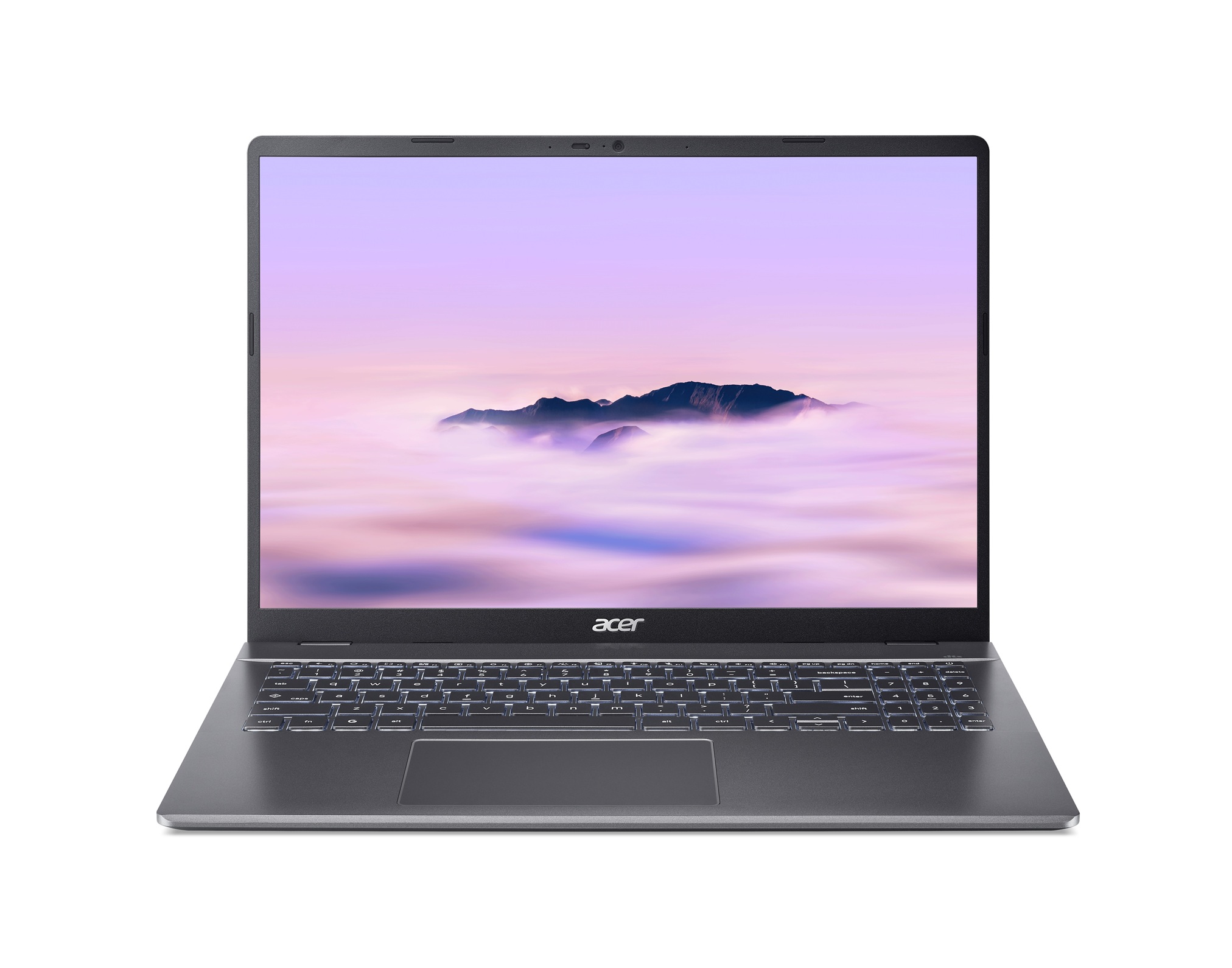 Acer Chromebook Plus 516/CB516-1HT-38G2/3-100U/16''/WUXGA/T/8GB/256GB/Intel int/Chrome/Gray/2R