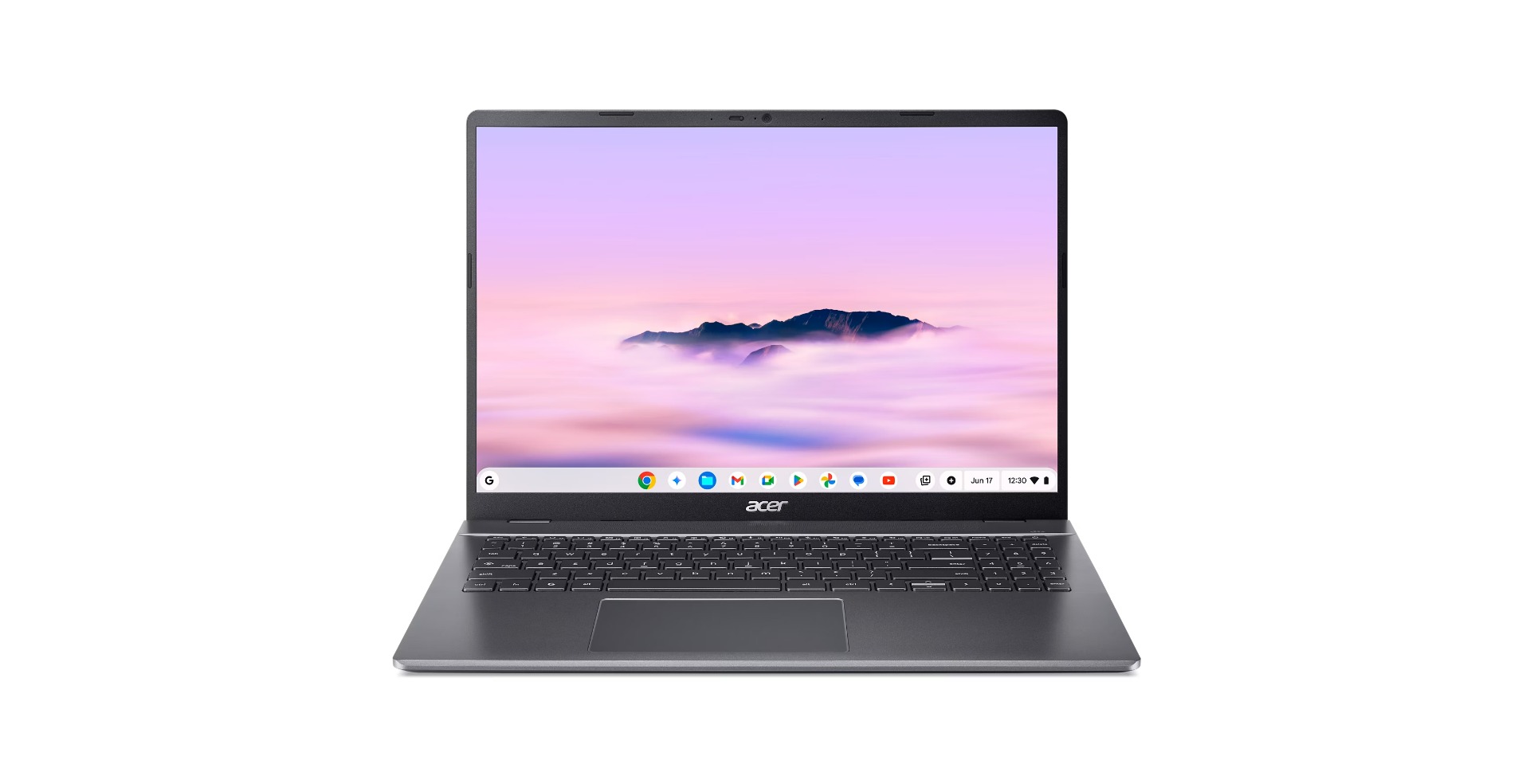 Acer Chromebook Plus 516/CB516-1HT-57NV/5-120U/16''/WUXGA/T/16GB/256GB/Intel int/Chrome/Gray/2R