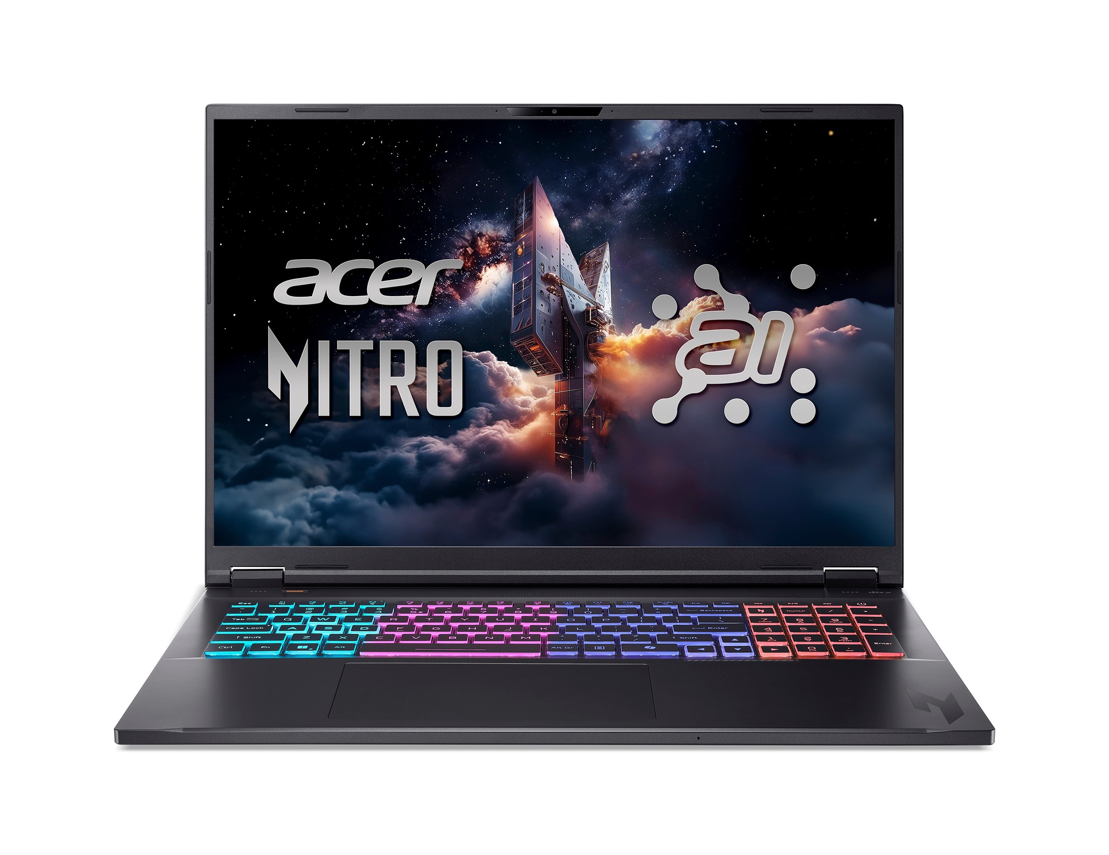 Acer Nitro 18 AI/AN18-61-R3GE/AI9-365/18''/2560x1600/32GB/1TB/RTX 5070Ti/W11H/Black/2R
