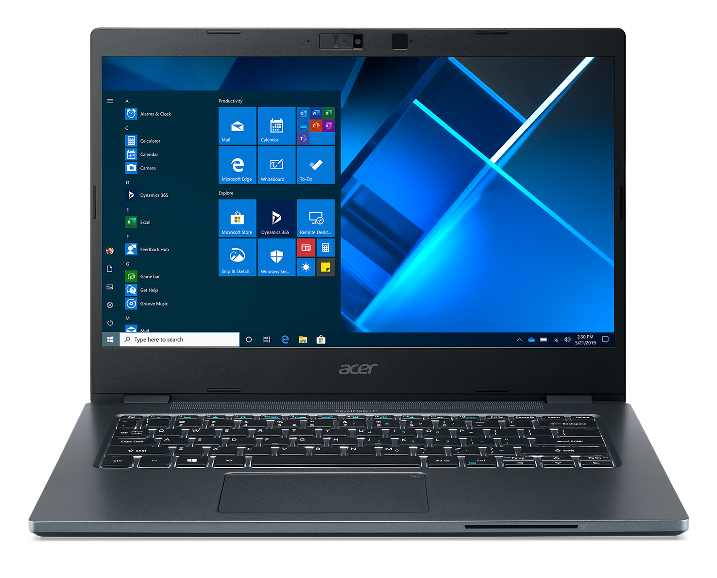 Obrázok Acer TravelMate P4 (TMP414-51) - 14''/i5-1135G7/512SSD/8G/SmartCard/W10Pro + 2 roky NBD NX.VPAEC.001