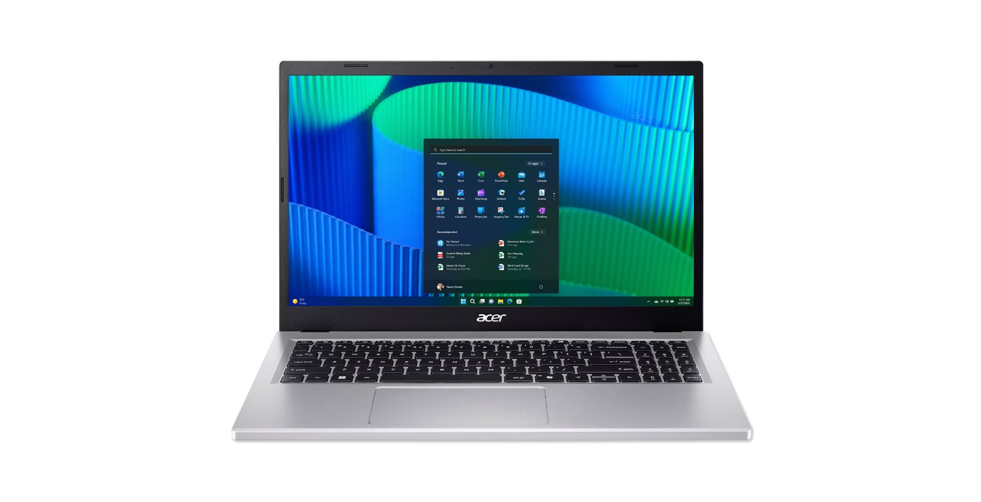 Acer Extensa 15/EX215-57-51YJ/i5-13420H/15,6''/FHD/8GB/512GB/UHD Xe/W11P/Silver/2R