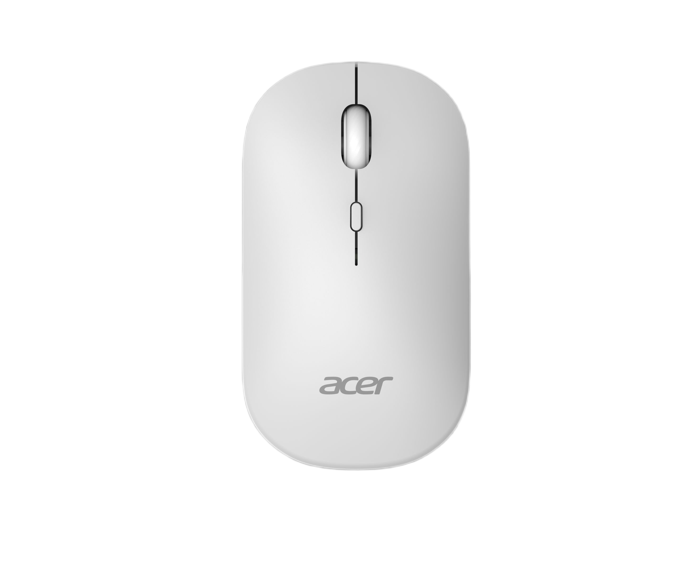 Acer AMR130/Ergonomická/Optická/1 600 DPI/USB+BT/Bílá