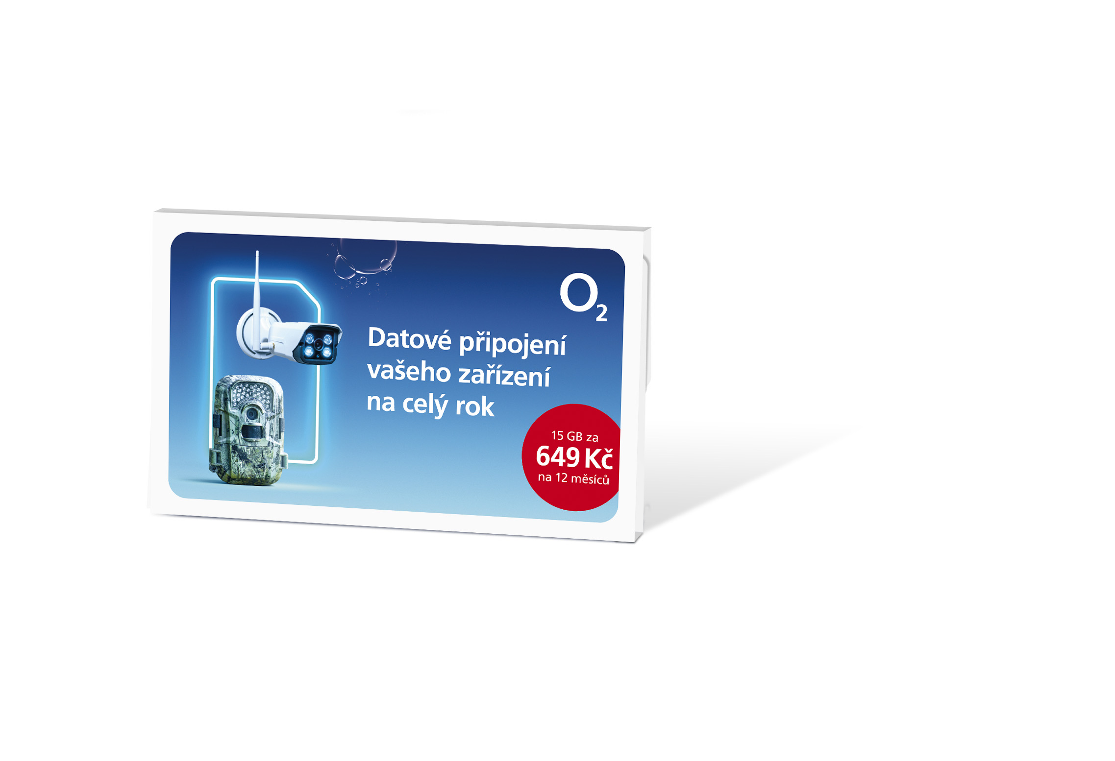 O2 Roční datové připojení 15 GB