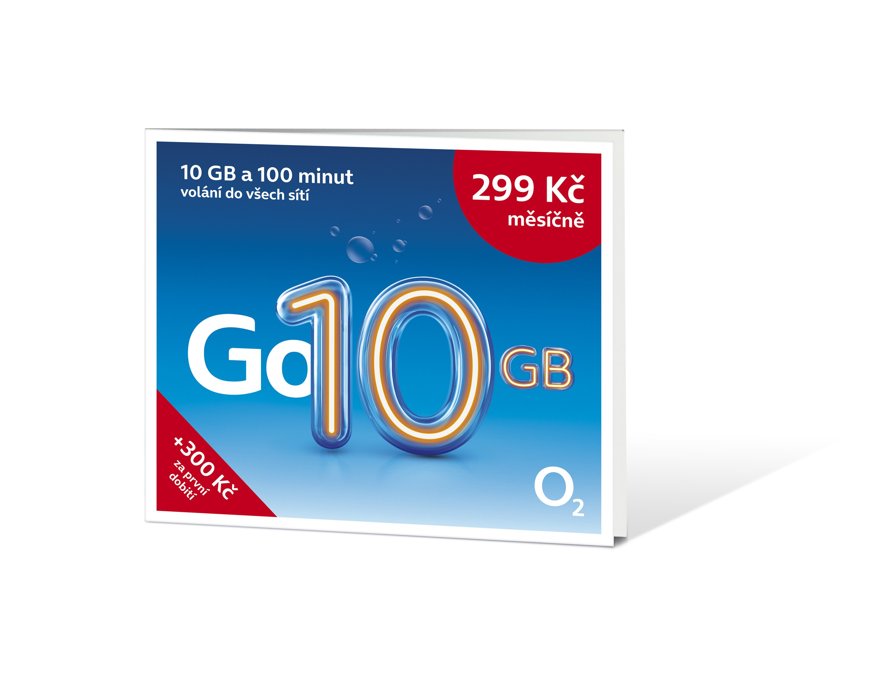 O2 Předplacená karta Go 10 GB