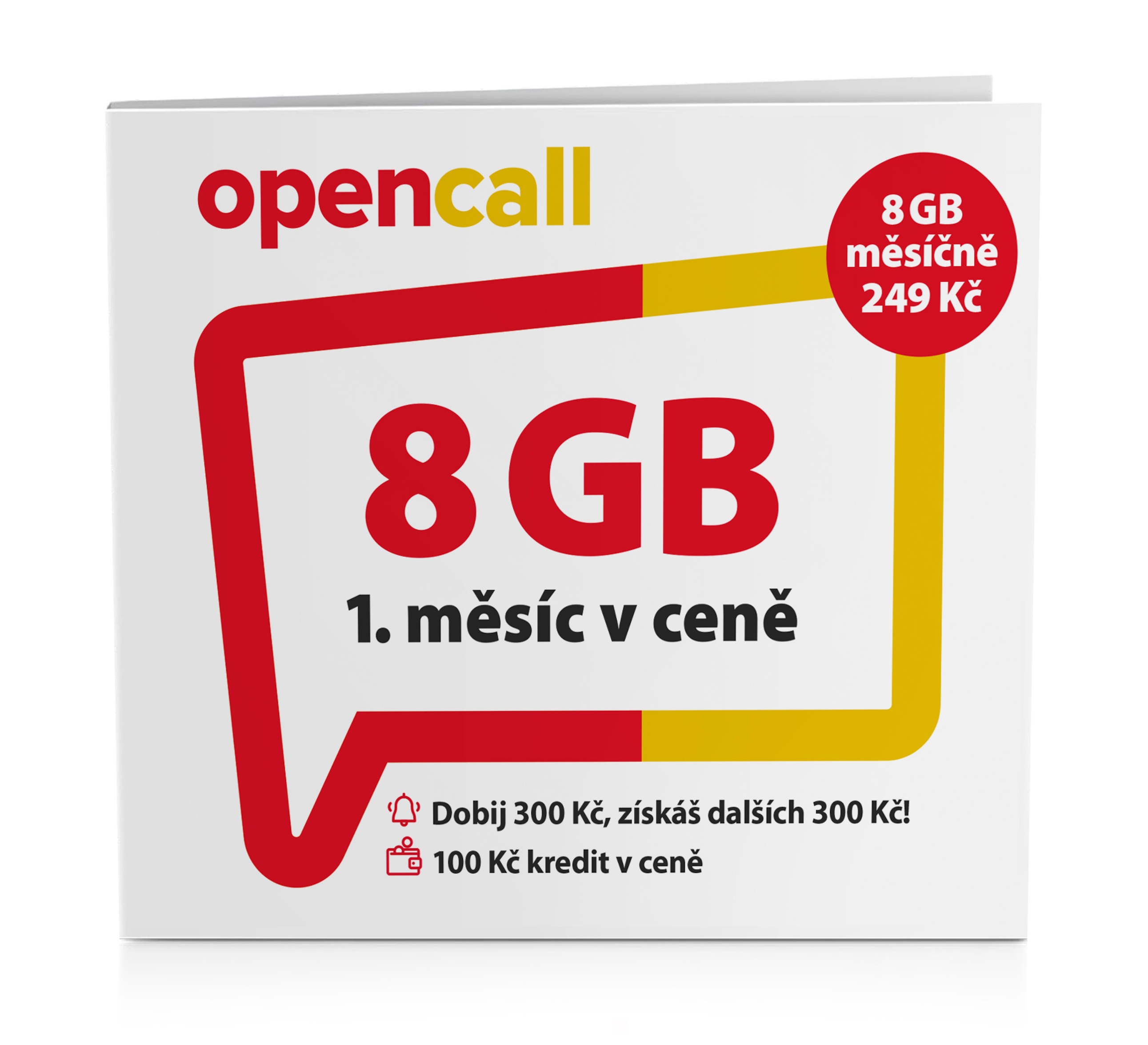 O2 Předplacená karta OpenCall
