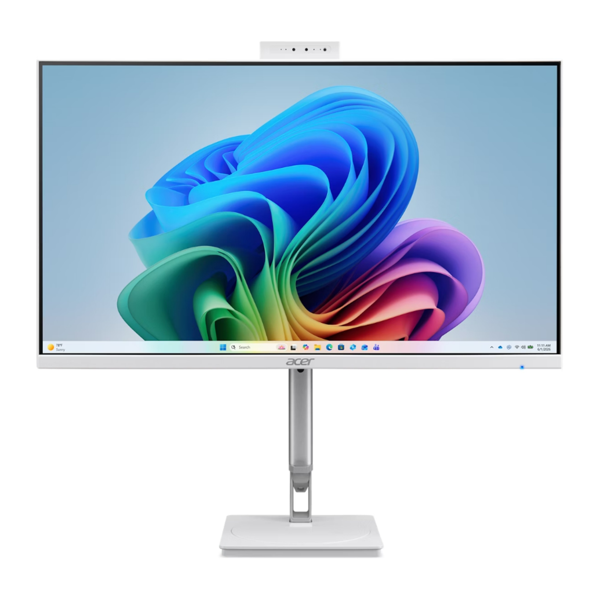 Acer Aspire/C24D-WCLLP_UUWL5_90W/23,8''/FHD/5-320/16GB/512GB/Intel int/W11P/Bílá/2R