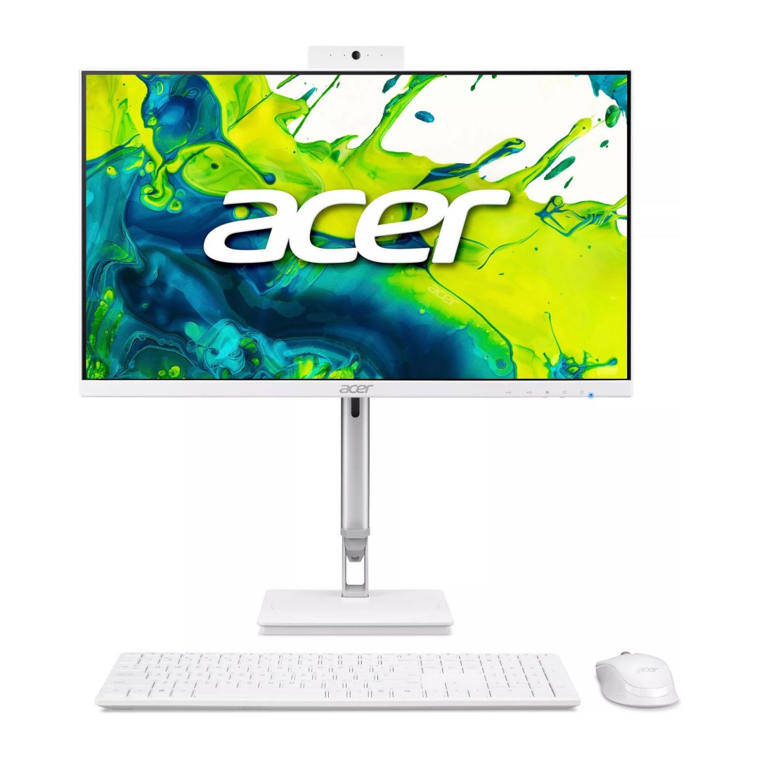 Acer Aspire/C27D-WCLLP_UUWL5_90W/27''/FHD/5-320/16GB/512GB/Intel int/bez OS/Bílá/2R
