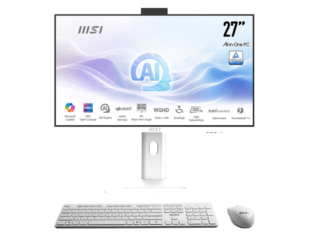 MSI Modern AM273QP U5 125H/WQHD/16/512/W11H/White