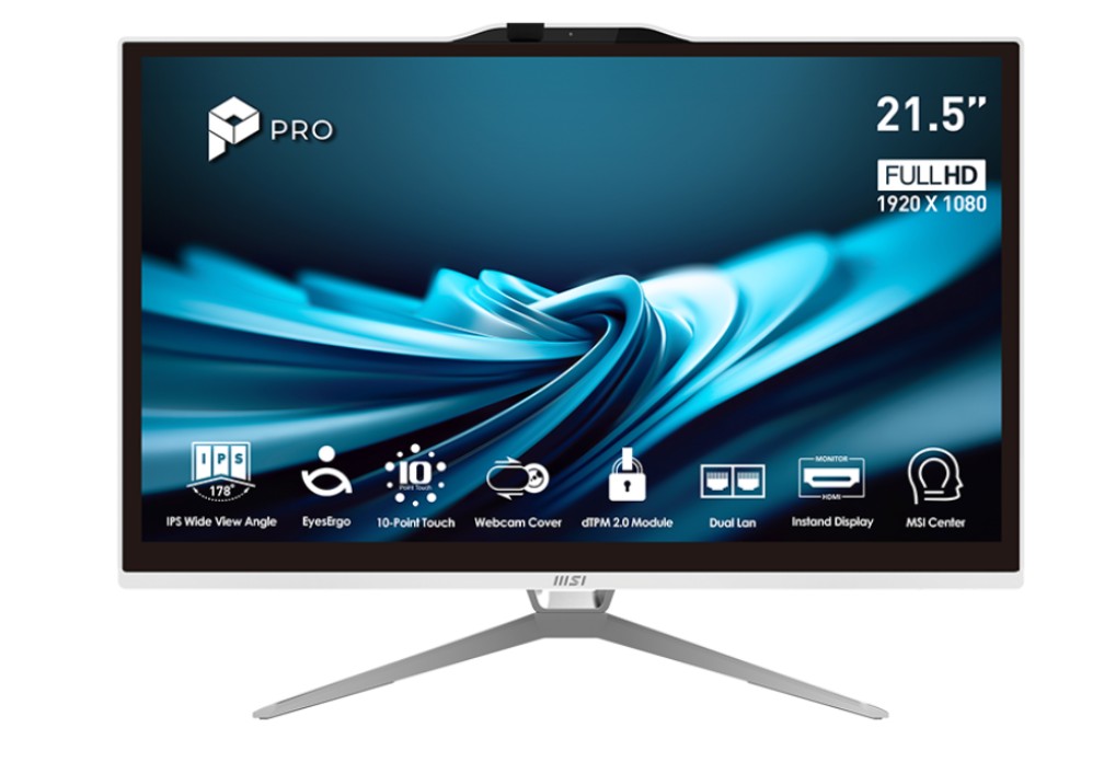 MSI PRO AP222T i5-14400/FHD/8/512/W11P/W