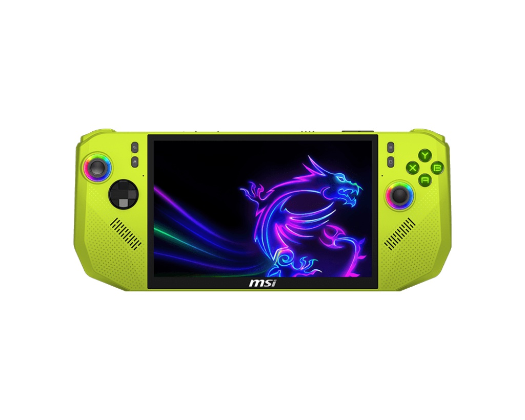 MSI Claw 8''FHD+/Ryzen Z2/24G/1/AMD/W11H green