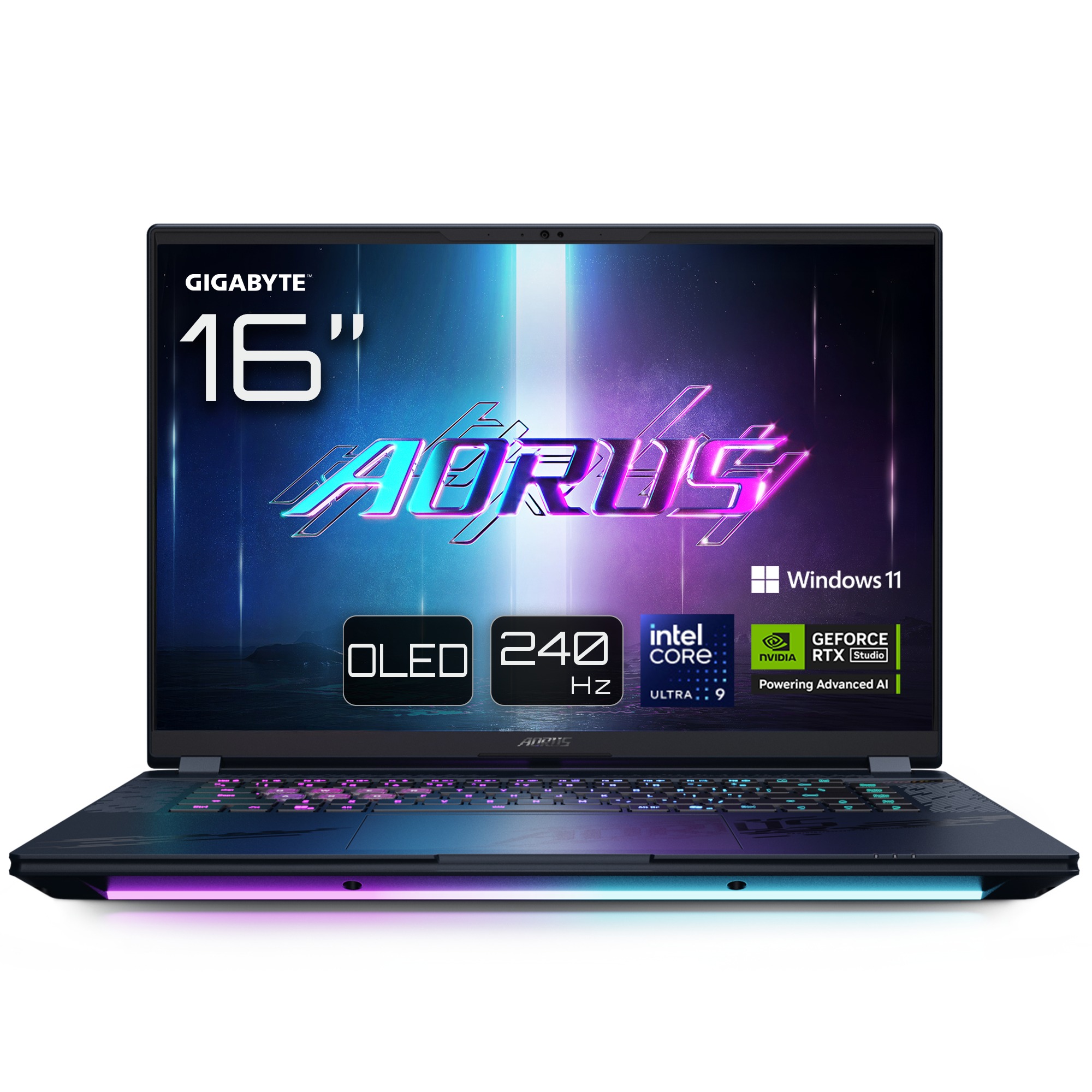 Gigabyte AORUS MASTER 16/BXHC4EEE64SP/U9-275HX/16''/2560x1600/32GB/1TB/RTX 5070Ti/W11P/Dark Tide/2R