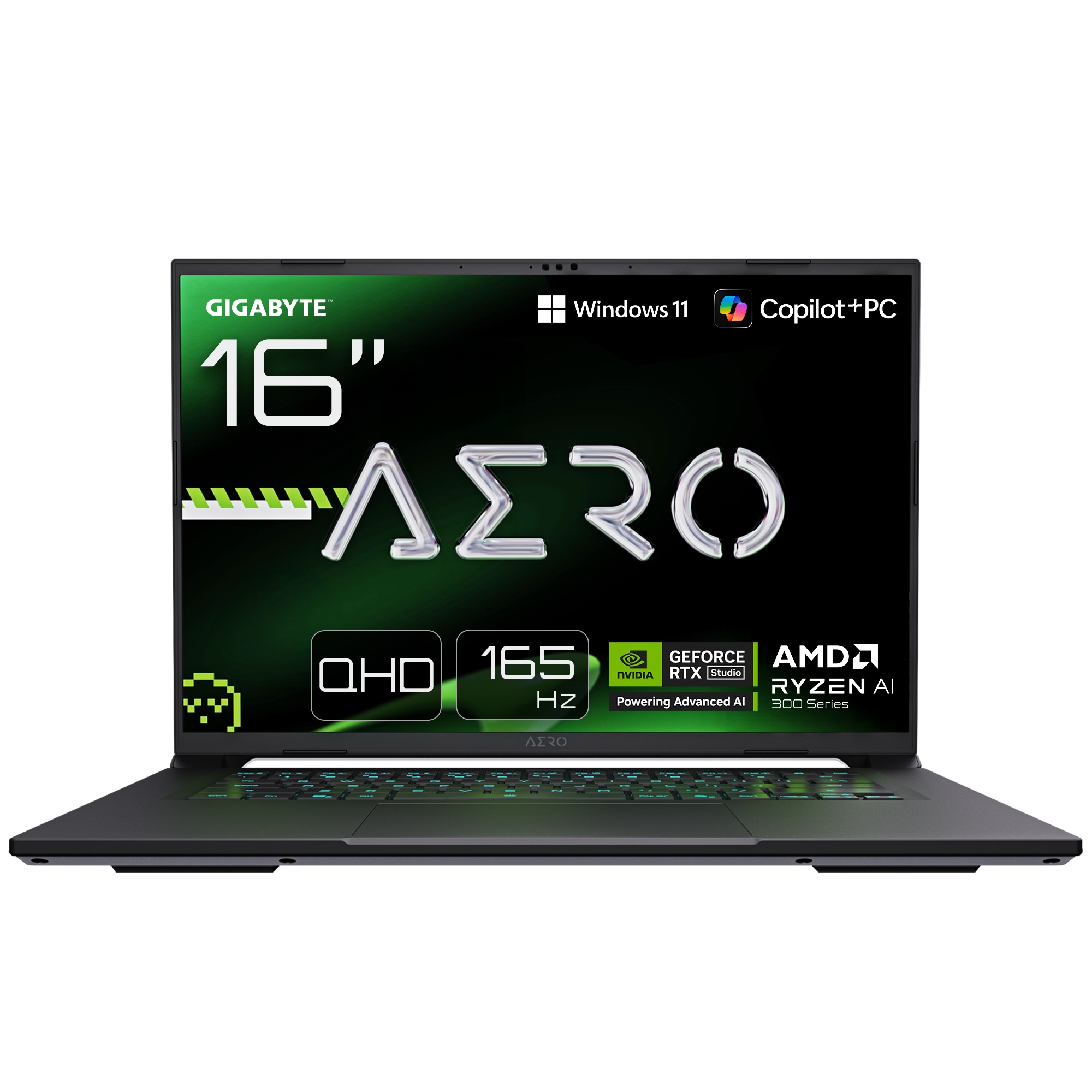 Gigabyte AERO/X16 1WH93EEC64DH/AI7-350/16''/2560x1600/32GB/1TB/RTX 5070/W11H/White/2R