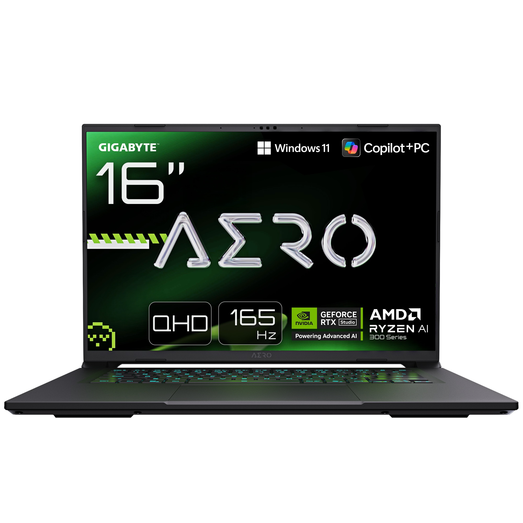 Gigabyte AERO/X16 1VH93CZC94AH/AI7-350/16''/2560x1600/16GB/1TB/RTX 5060/W11H/Gray/2R