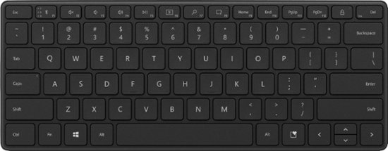 Obrázok Microsoft Bluetooth Designer Compact Keyboard, Black, CZ&SK 21Y-00014