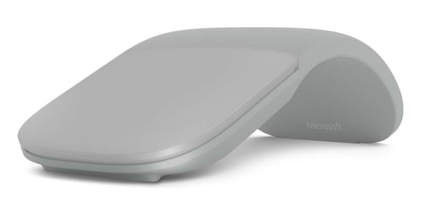 Microsoft Surface Arc Mouse/Cestovní/Blue Track/1 000 DPI/Bezdrátová Bluetooth/Šedá