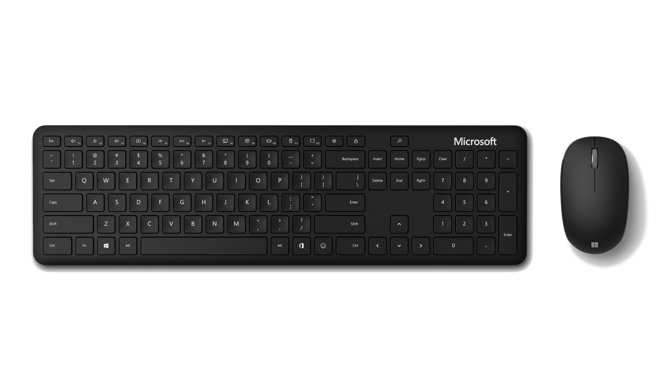 Obrázok Microsoft Bluetooth Desktop, Black, CZ&SK QHG-00014