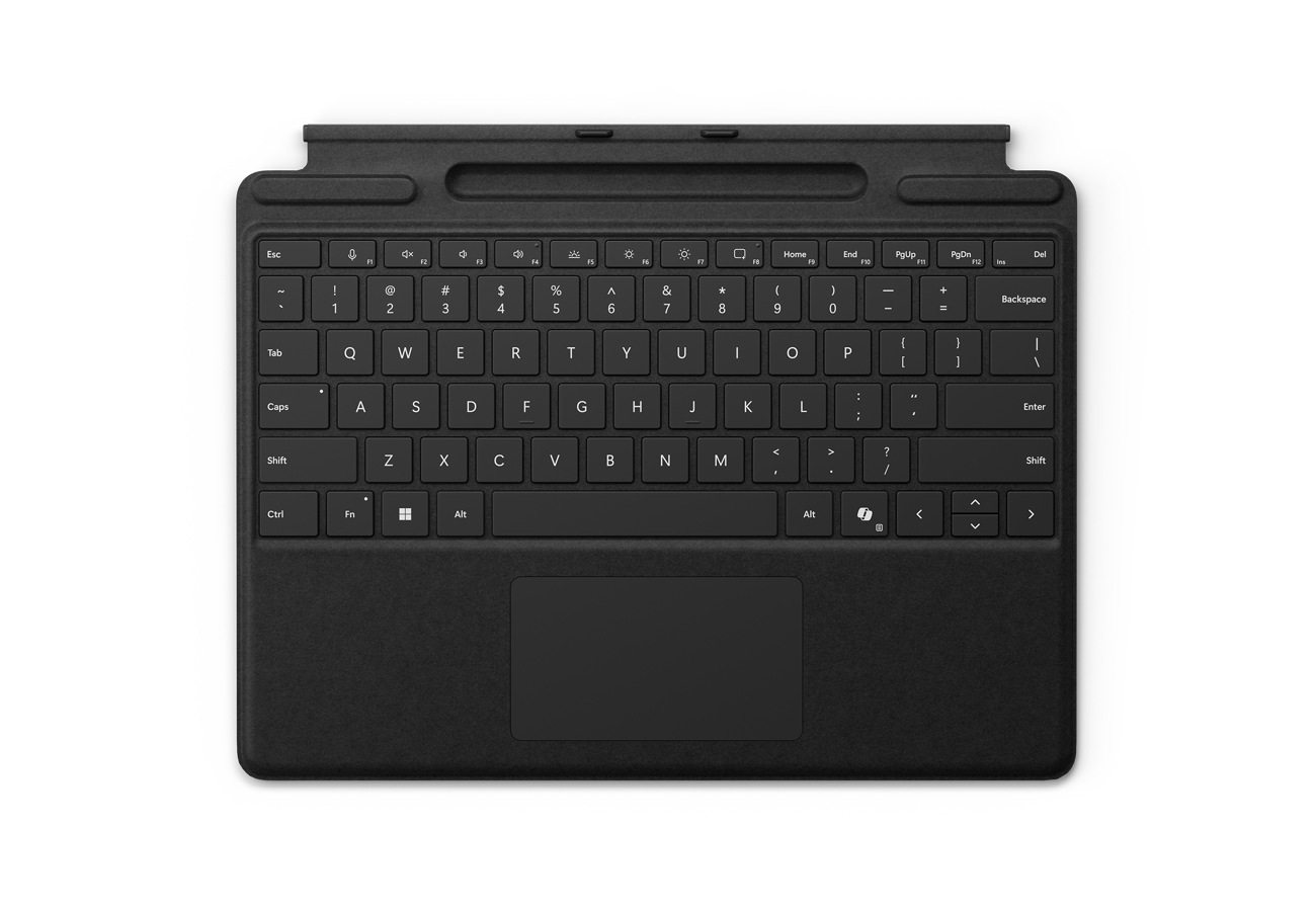 Microsoft Surface Pro Keyboard with Slim Pen Storage (Black), ENG