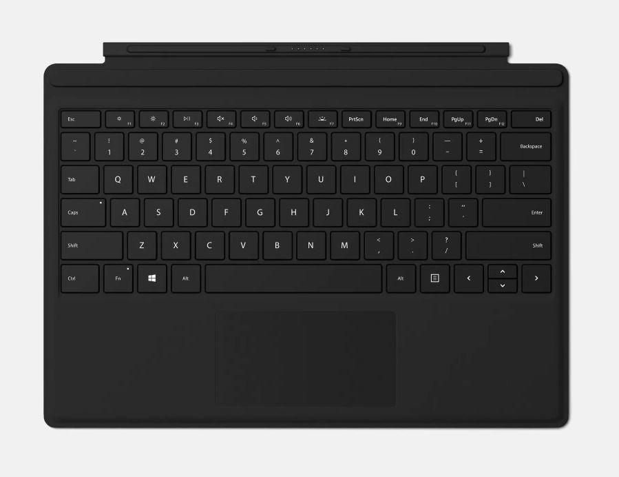 Microsoft Surface Go Type Cover (Black) Refresh, Commercial, CZ&SK