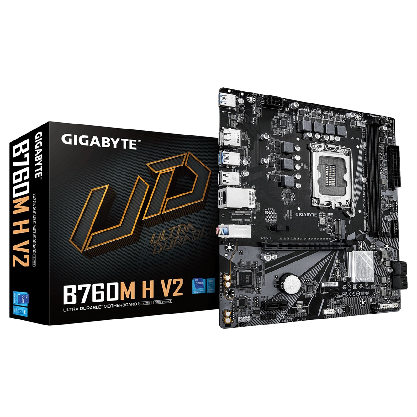 GIGABYTE B760M H V2/LGA 1700/mATX