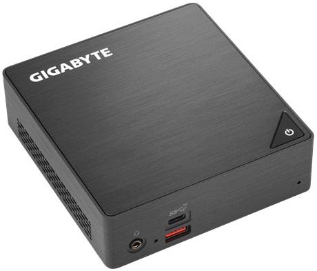 Obrázok Gigabyte Mini-PC Barebone BRIX GB-BRi7-8550, Intel® Core™ Quad Core i7-8550U4.0GHz / 1.8GHz (GB-BRi7-8550)