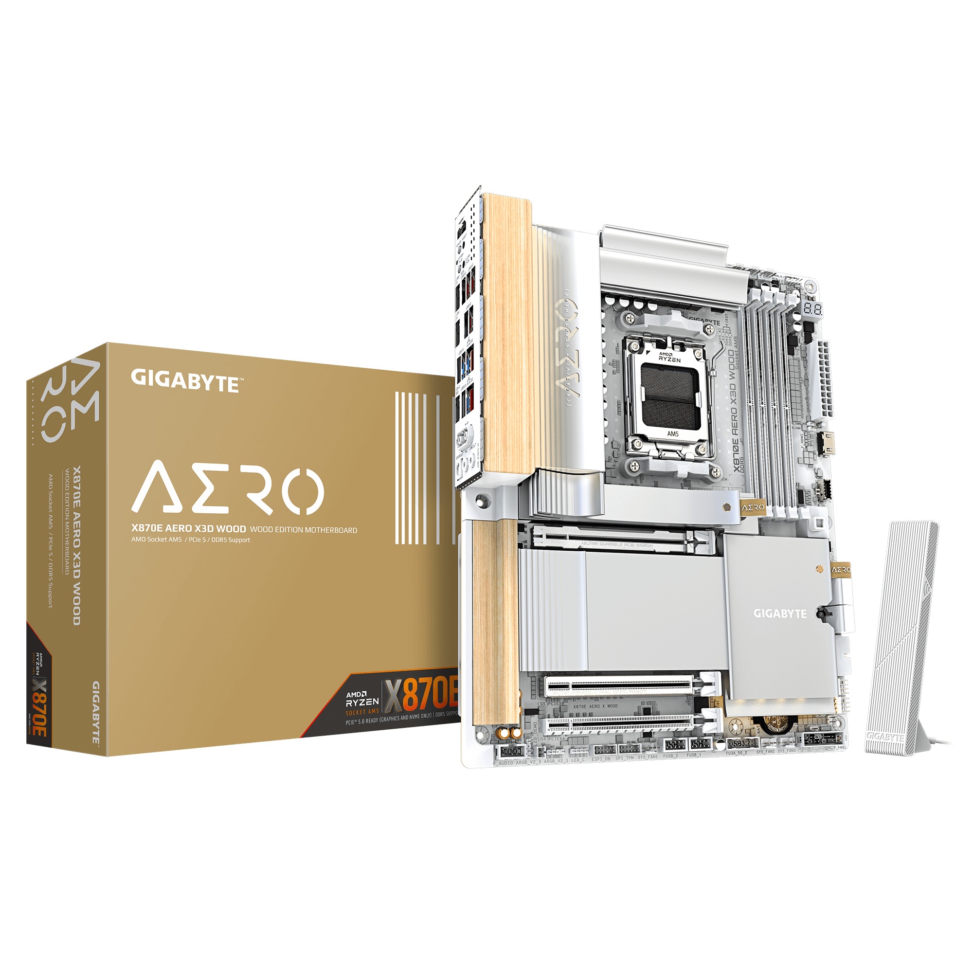 GIGABYTE X870E AERO X3D WOOD/AM5/ATX