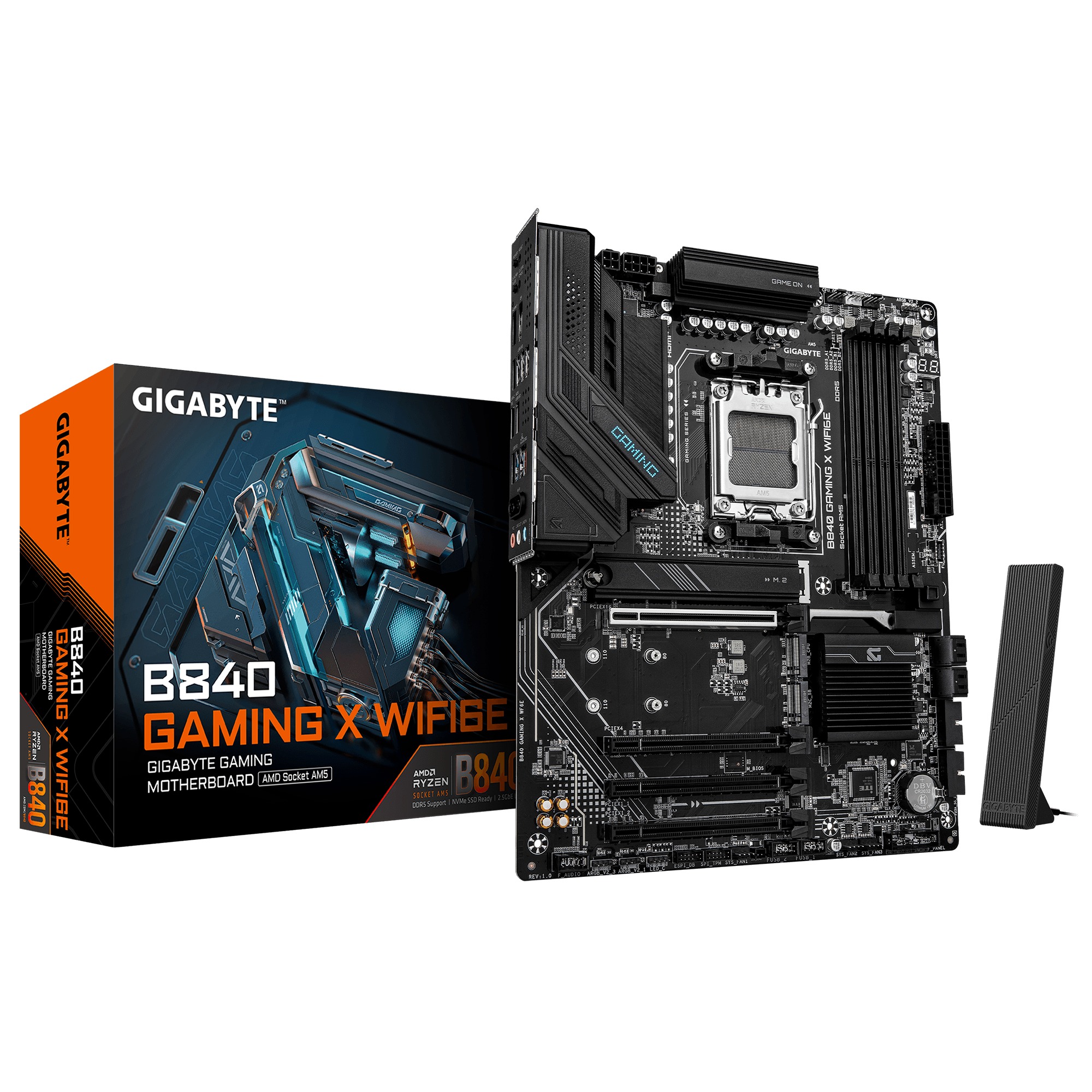 GIGABYTE B840 GAMING X WIFI6E/AM5/ATX