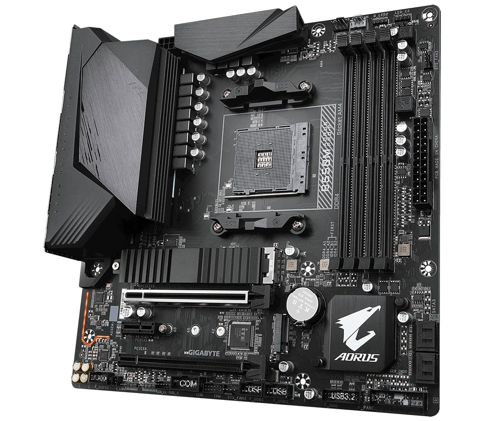 Obrázok GIGABYTE B550M AORUS PRO-P (rev. 1.0) B550M AORUS PRO-P