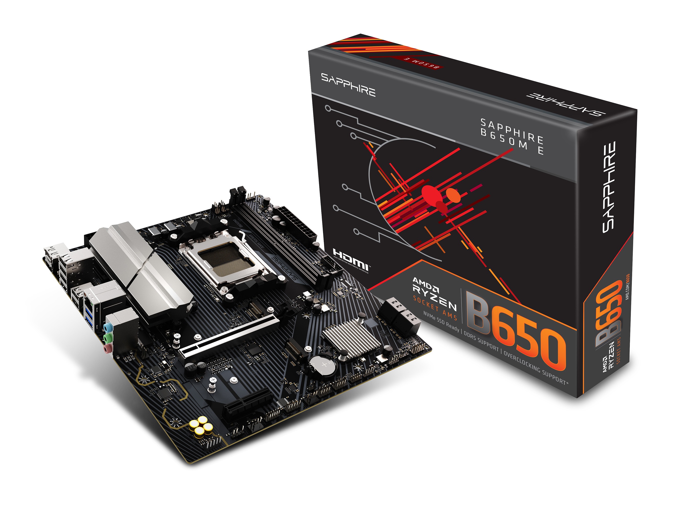SAPPHIRE B650M-E/AM5/mATX