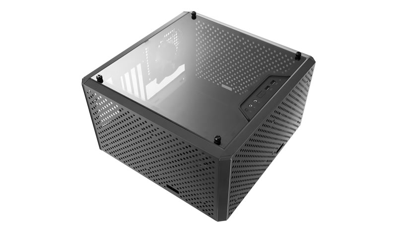 case Cooler Master MasterBox Q300L, Micro-ATX, Mini-ITX, USB3.0, bez zdroje, černý